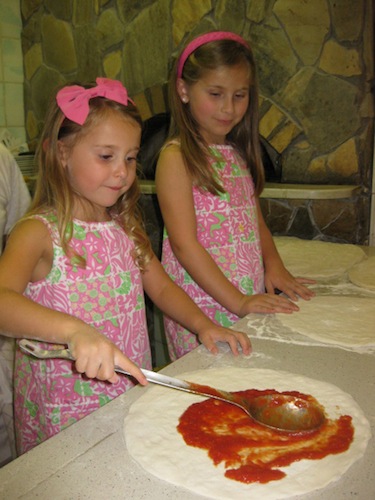kids pizza class in rome