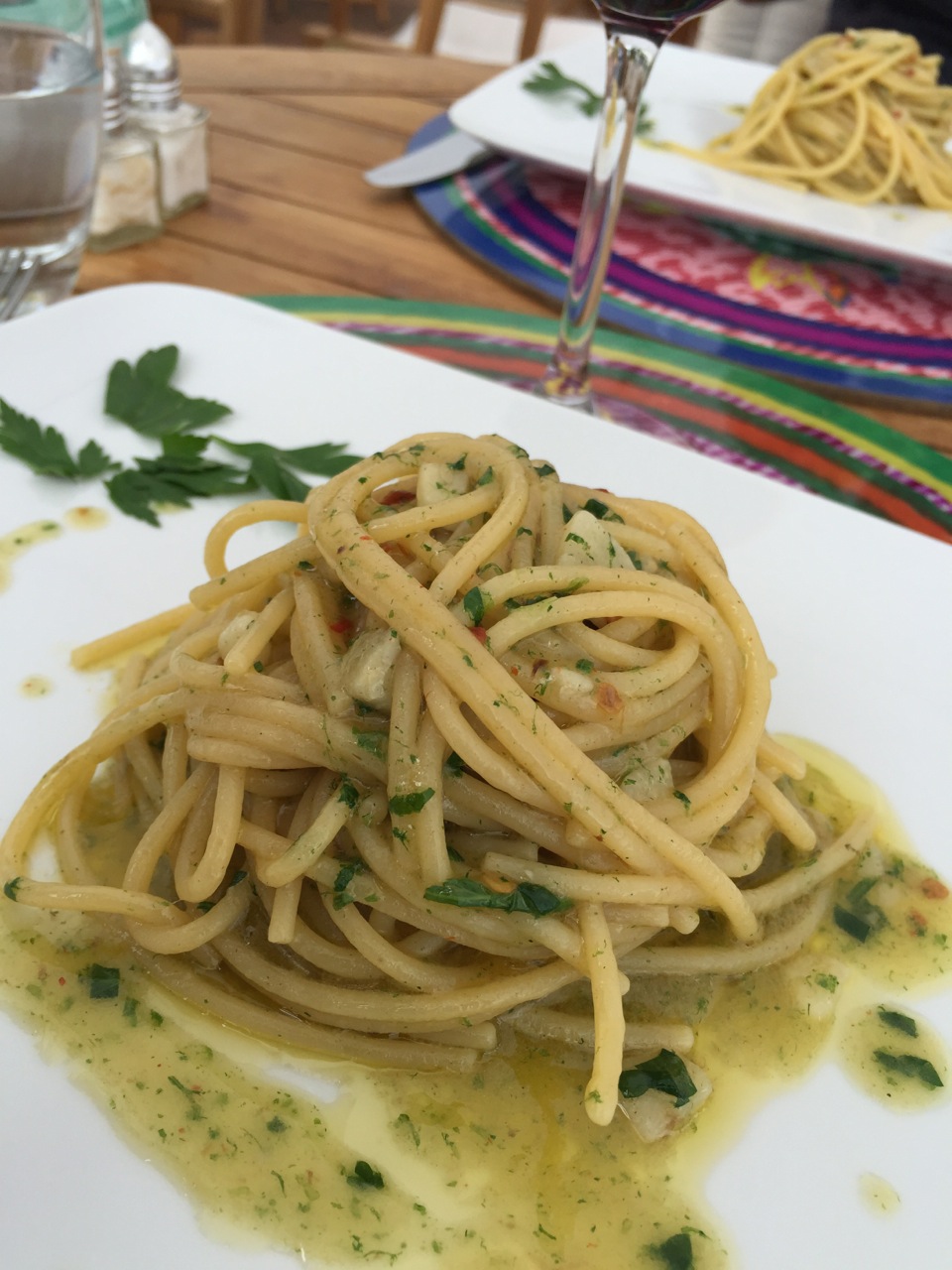 bergamo cooking class - spaghetti